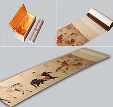 多伦馆藏书画复制博物馆书画复制服务